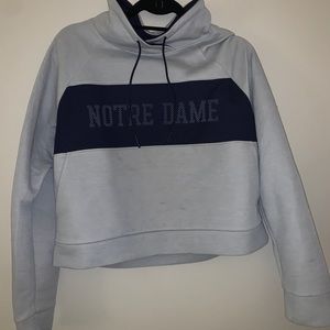 CROPPED NOTREDAME SWEATSHIRT SIZE L